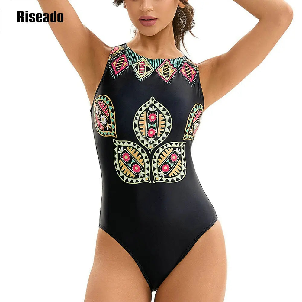 Swimsuits Woman Abdomen Control One Piece Sport Swimwear Body Cover Beach Wear Korean Swimsuit for Ladies Indoor/Pool