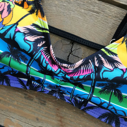 Brazilian Bikini Set Women Print Biquini Female Cut Bikinis Swimwear Push Up Swimsuit Bath Suit