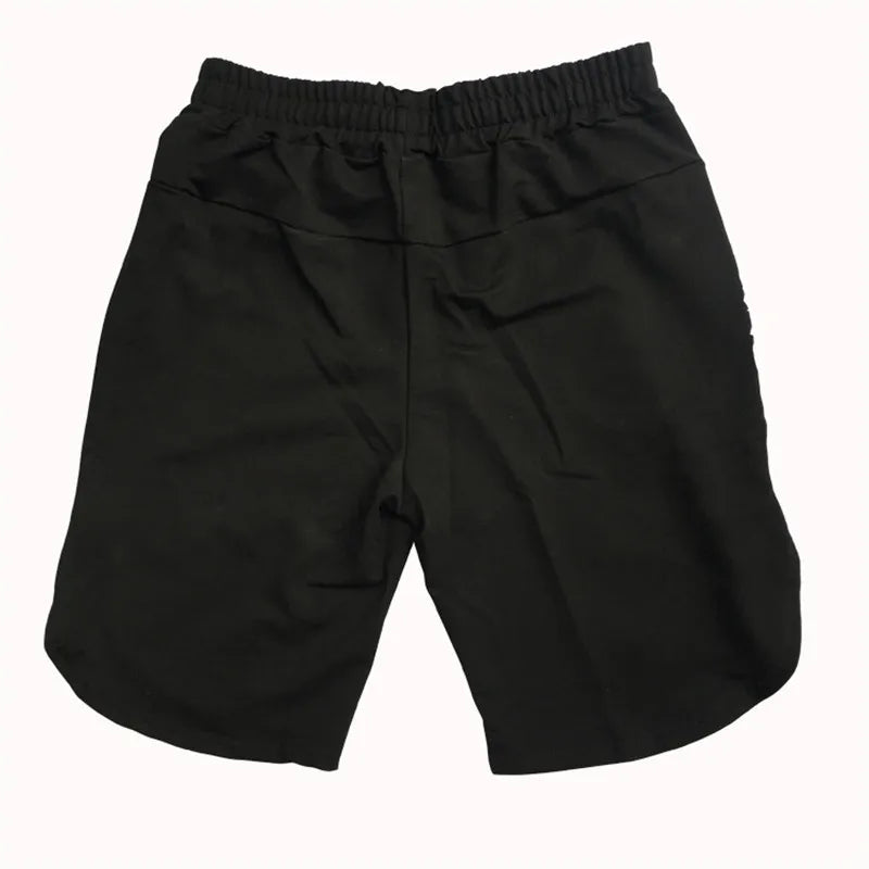 Men Gym Cotton Shorts Running Jogging Sports Fitness Bodybuilding Bermuda Male Summer Crossfit Workout Training Short Pants