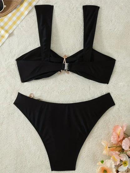 Swimwear Woman Swimsuit Bikini Push Up Bikinis Set Brazilian Bathing Suit Women Beachwear Biquini Two Piece Suits 2025