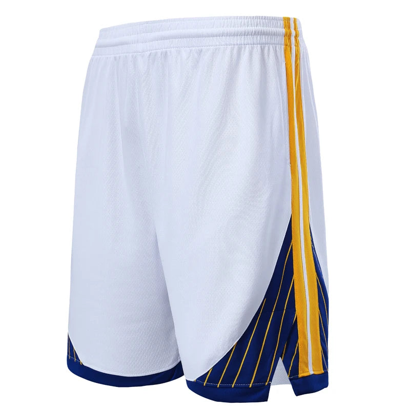 Basketball Shorts Fitness Men Mesh Breathable Outdoor Running Sports Training Sweatpants Pocket Patchwork Loose Beach Short