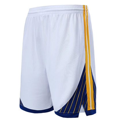 Basketball Shorts Fitness Men Mesh Breathable Outdoor Running Sports Training Sweatpants Pocket Patchwork Loose Beach Short