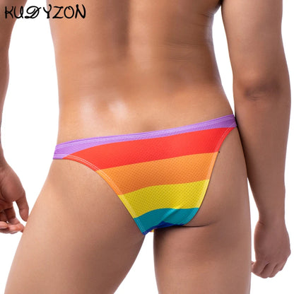 Men's Print Breathable Swim Briefs Men Bikini Brief Bathers different color Designs to choose from Beach and Pool