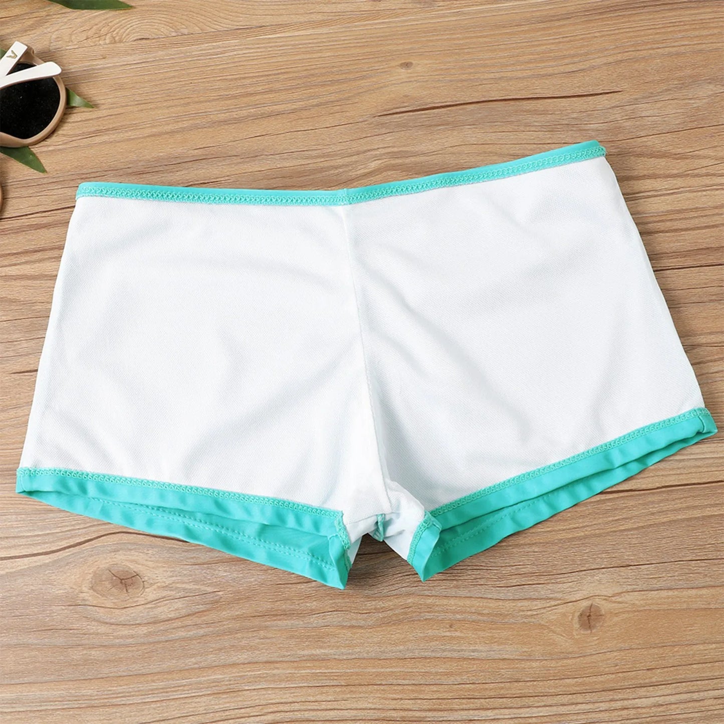 Women'S Printed Sling Split Boxer Shorts Bikini Plus Size Swimsuit Two Piece Comfortable