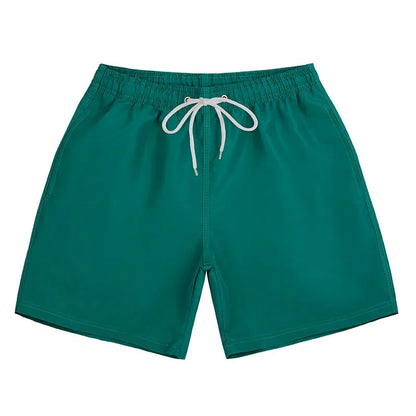 Men's Summer Low Waist Swim Trunks Quick Dry Breathable Beach Vacation Surfing Swimwear