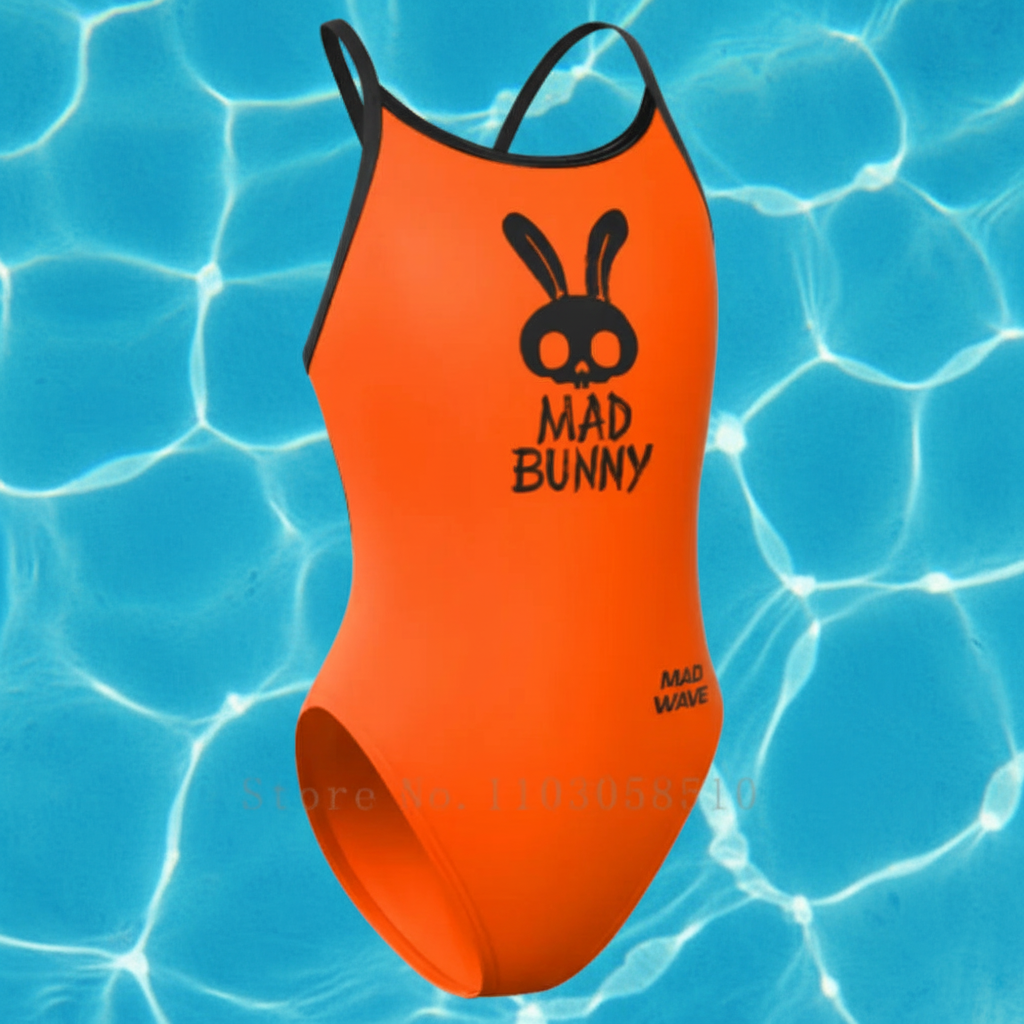 Women Printing Swimsuit Triathlon Back One-piece Suit Swimwear Functional Training Swimsuit Swimming Bathers Pool Squad