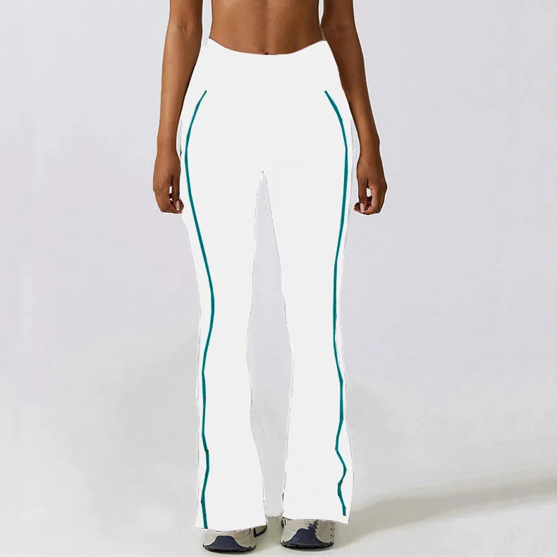 Flare Leggings Yoga Pants Women High Waist Wide Leg Pants Women Gym Workout Fitness Sports Flared Pant Dance Trousers