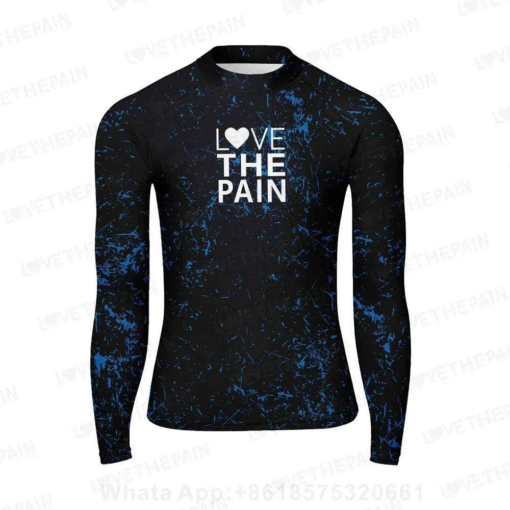 Rash guard Men's Swimsuit Top Uv Sun Protection Shirt Swimsuit With Long Sleeves Rash Guard Diving Surfing Suits Surf Clothes