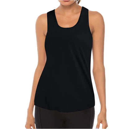 Colour Choies Women Yoga Tops Sexy Tank Tops Loose Thin Sports Vest Breathable Sleeveless T-shirt Gym Fitness Running Shirts Girls
