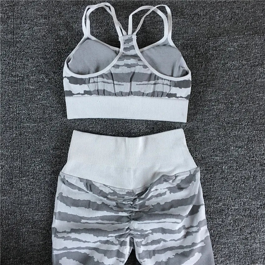 Women's Tiger Print Sports Bra & Leggings | Set or Separates