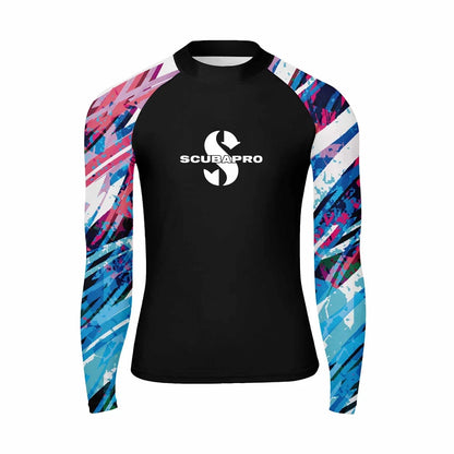 Diving T-Shirt Tight Long Sleeve Men's Rash Guard Swimwear Surf Clothing Beach UV Protection Tops Surfing Sportswear