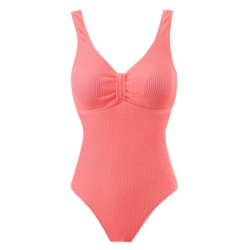 11 Colors One Piece Swimsuits Closed Women's Swimwear Push Up For Swimming Wear Body Bathing Suits Beachwear Pool Bather