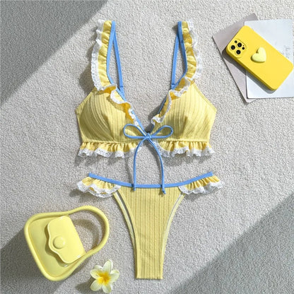 Swimwear Woman Swimsuit Bikini Push Up Bikinis Set Brazilian Bathing Suit Women Beachwear Biquini Two Piece Suits