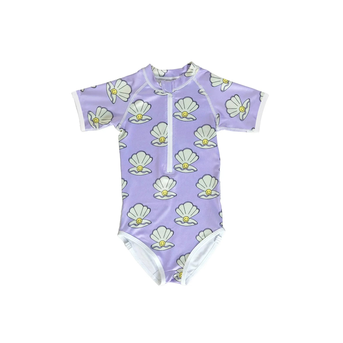 Toddler Girls Swimwear Summer Baby Rash Guard Long Sleeve Swimsuit Boys Bathing One-Piece Kids Clothes