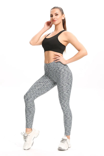 Sports Fitness Peach Lifting Hip Yoga Gym Pants Workout Booty Scrunch Butt Leggings Seamless Lift Low Waist for Women