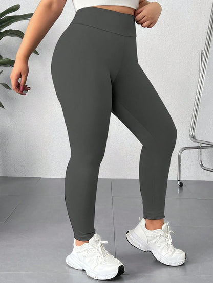 Plus Size  Extra Large Size Hot selling Fleece Tight and Warm Pants Winter Lamb Fleece Thick Elastic Bottom Pants for Women