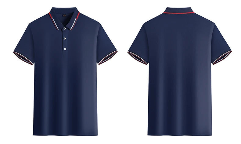 Oversized 5XL 6XL Men's Casual Polo Shirts Short Sleeve Sports 200g Golf T-Shirts