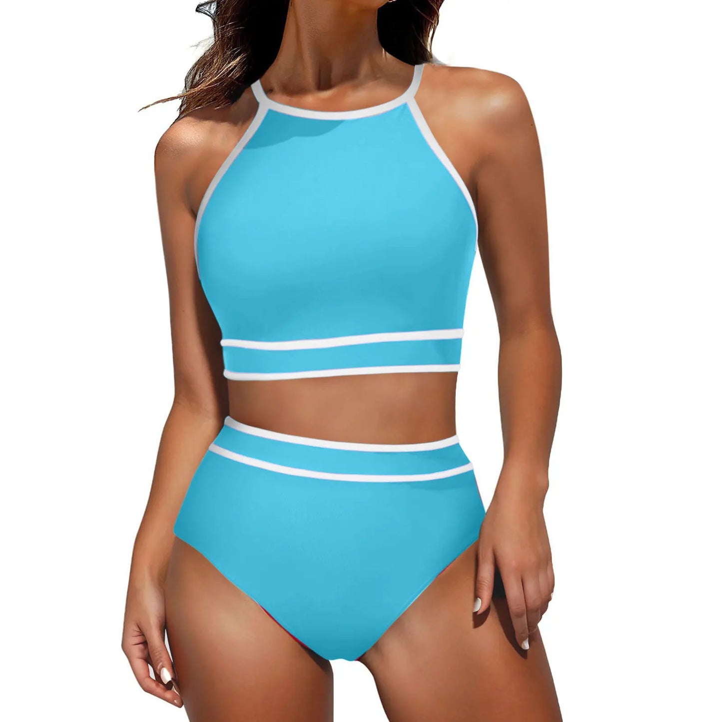 Swimsuits Bikini Sets Female Swimwear Push Up For Beach Wear Two-Piece Bathing Suits Pool Women's Swimming Suit Bikini