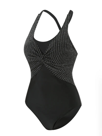 One Piece Large Size Swimwear Push Up Women Swimsuits Closed Bodysuit Female Bathing Suits Pool Beachwear