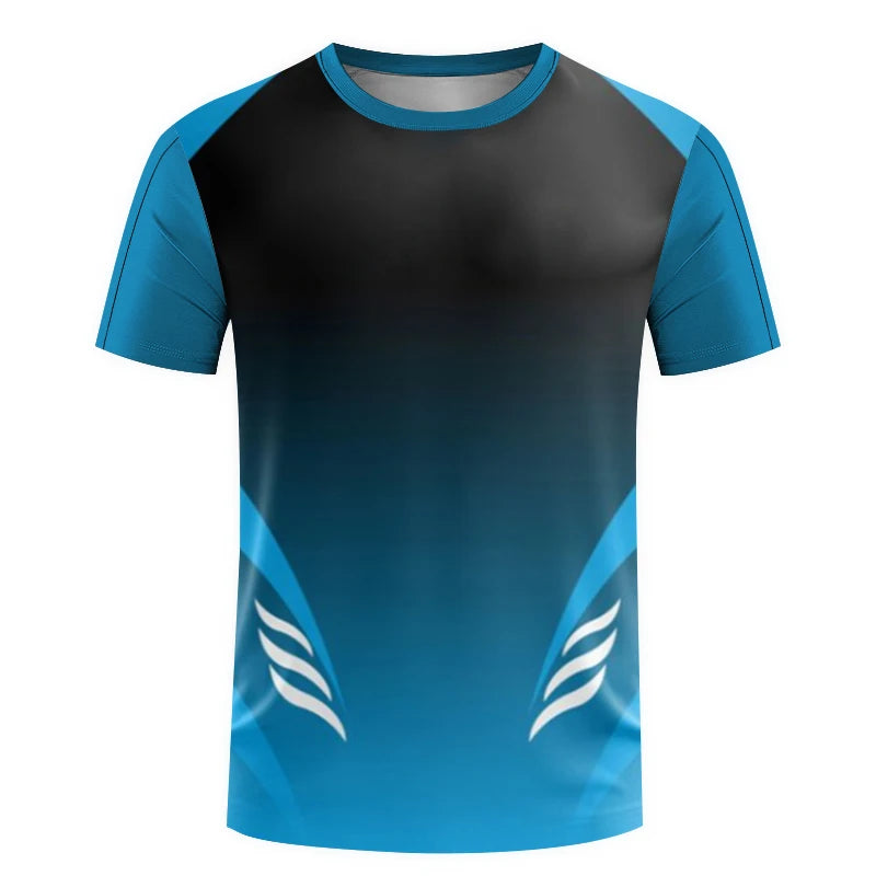 Breathable Men's T-shirts Ultrathin Women's Training Badminton Jersey Table Tennis Jersey Boys' Running Short sleeve