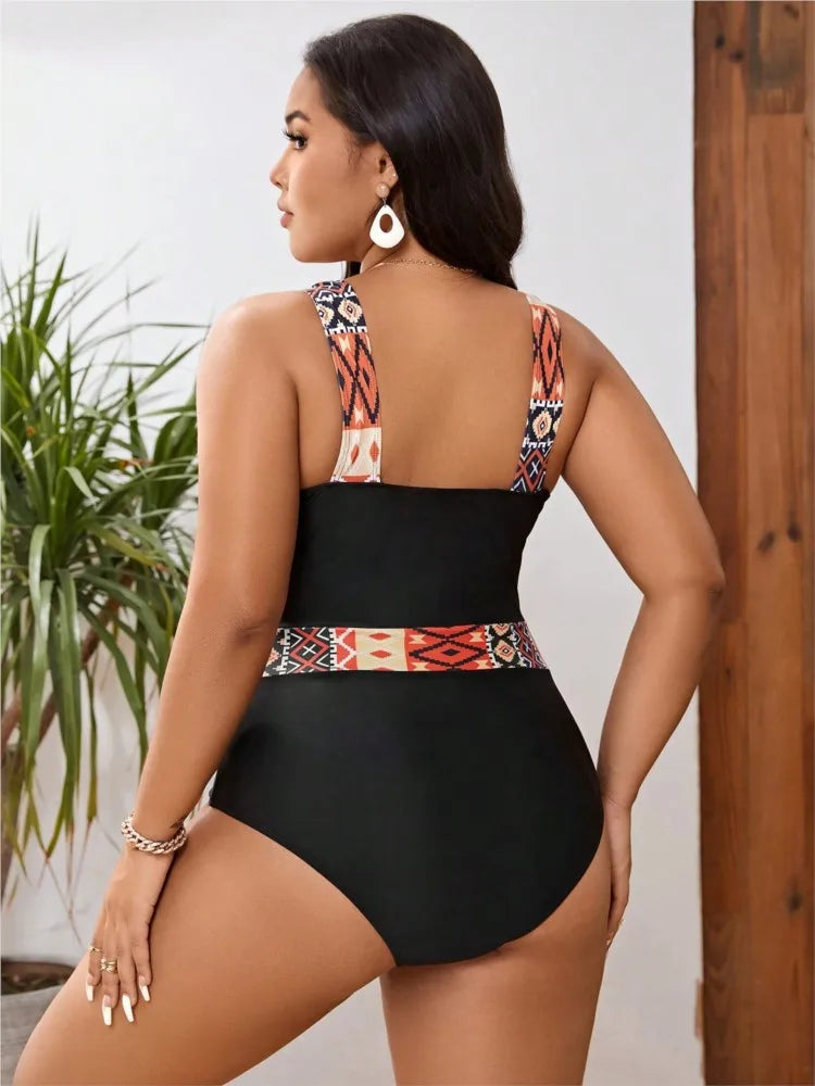 L-4XL Plus Size High Waist Bikini Women's Push Up Large Size Swimsuit Summer Big Size ,Tummy Control Swimwear Bikini Sets