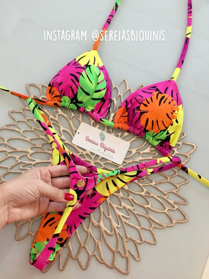 Micro Bikini Women Bikini Beach Holiday Swimsuit Two-piece Set