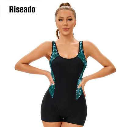 Women's One Piece Slimming Swimwear Beach Bathing Suit Indoor Pool Korea Swimsuit