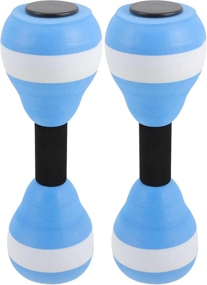 2pcs Aquatic Dumbbell High Quality EVA Foam Water Dumbbells Summer Water Sports Assistance Portable Outdoor Fitness Equipment