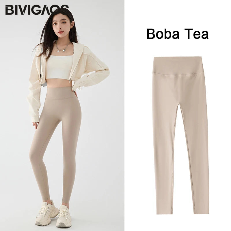Women's High-Waisted Ankle-Length Leggings