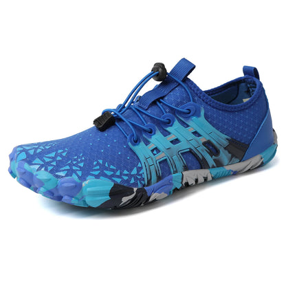 Camouflage Fitness Running Watershoes Men's and Women's Colorful Quick Drying Barefoot  Diving Water Surfing Beach Water Shoes