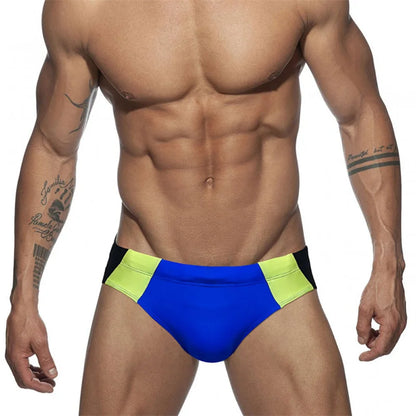 Men's Swimming Trunks Sports Bathing Briefs Close-fitting Quick-drying Beach Briefs Seaside Underwear
