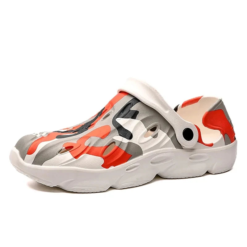 Men Clogs Beach Sandals Summer Garden Shoes Clog Lightweight