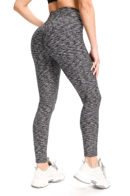 Sports Fitness Peach Lifting Hip Yoga Gym Pants Workout Booty Scrunch Butt Leggings Seamless Lift Low Waist for Women