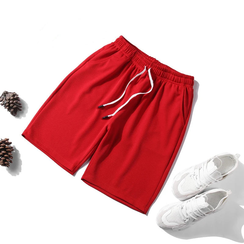 Mermaid Curve Breathable Shorts Quick-drying Sports Pants Cool Casual High-elastic in stock Micro-elastic Loose Mesh Pants