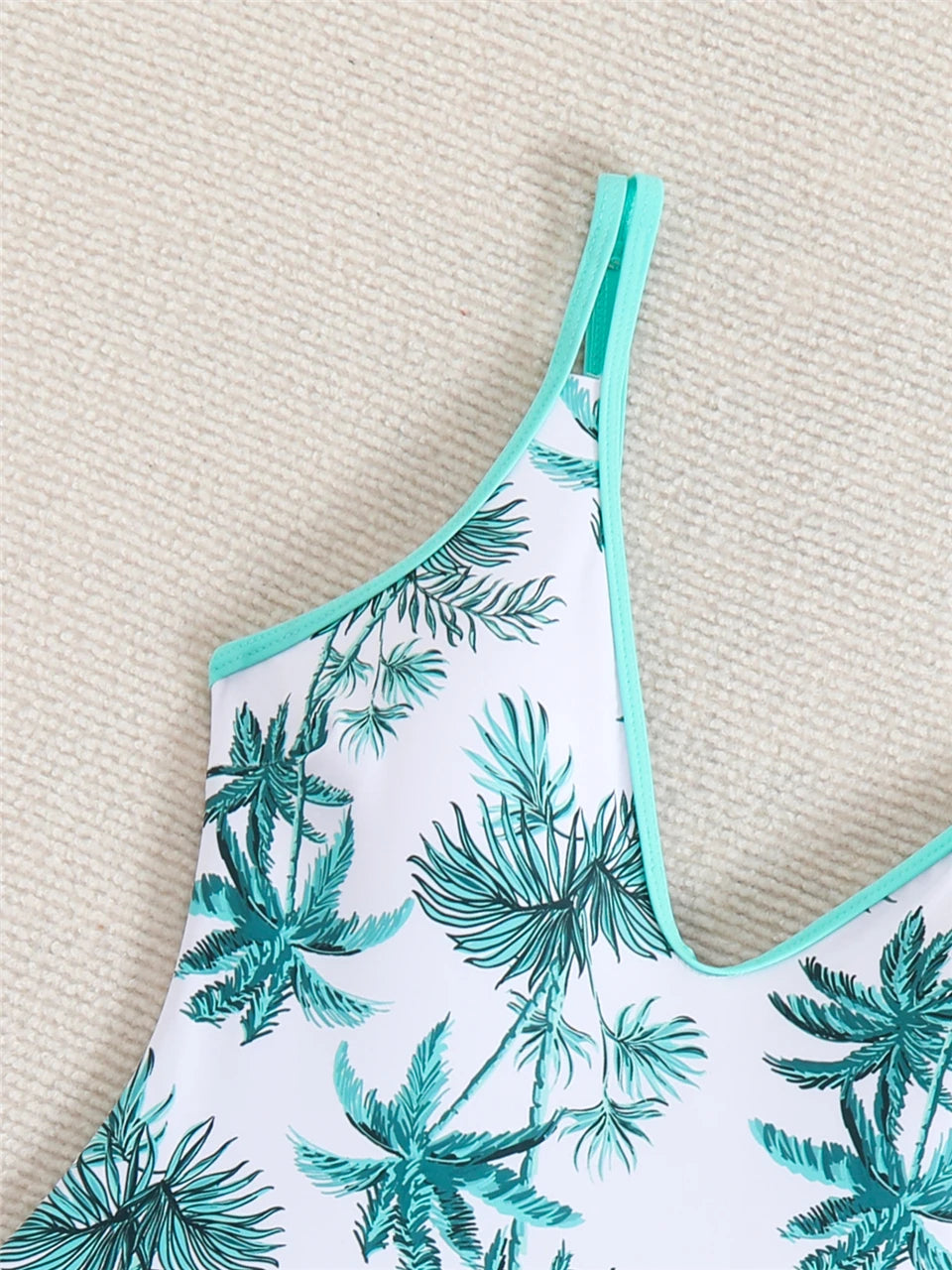 Floral Print One Piece Swimsuit Women Fashion Conservative Swimwear Female Bathing Swimming Bodysuit Beach Wear Summer