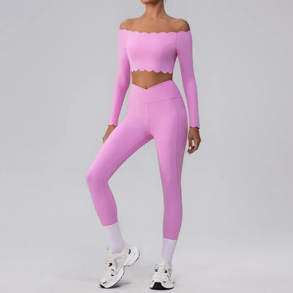 Women Yoga Leggings Hips Lifting Gym Leggings V Waist Sport Pants High Waist Fitness Leggings Workout Running Pants Tight