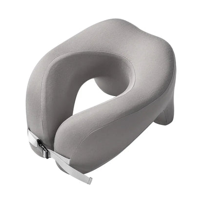 Travel Pillow U-Shape Pure Memory Foam Neck Pillow For Airplane Office Nap Cervical Pillows Flight Sleeping Head Neck Support