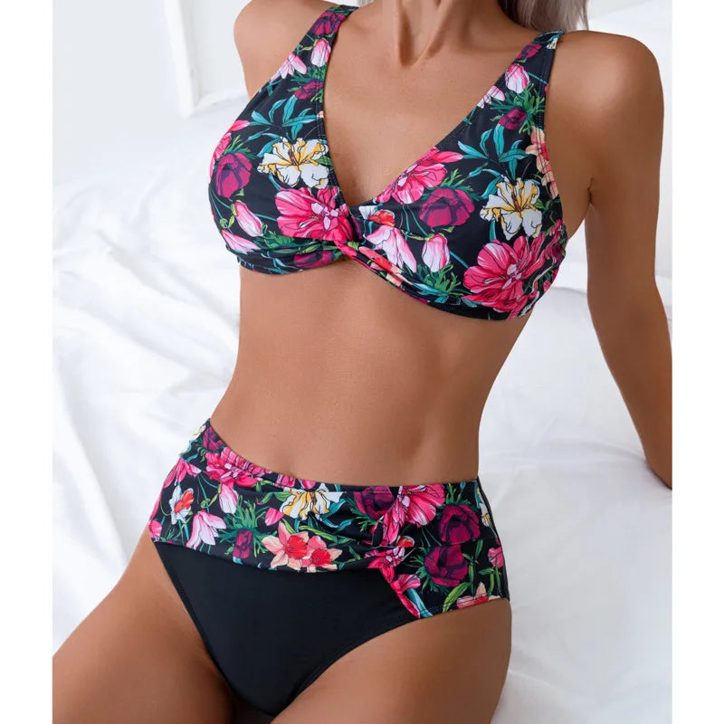 Cover Belly Bikinis Women's Swimwear Female Swimsuit For Swimming Wear Bathing Suits Bikini Set Beachwear Pool Bather