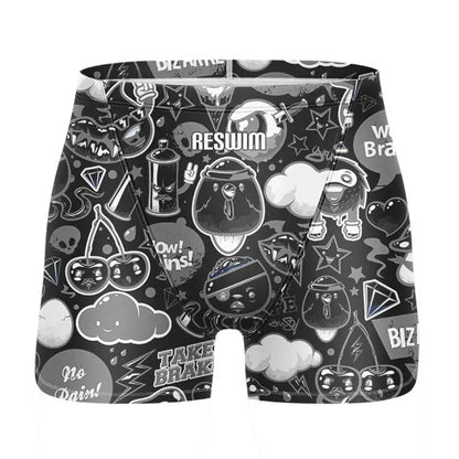 Swim Boxers Summer Swimming Trunks Men's Swim Jammer Surf Shorts Endurance Athletic Training Swimsuit Pants GYM Swimwear Beach Tights Shorts