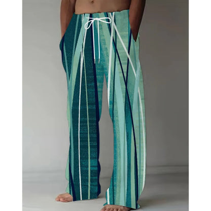 Pants Men's Graffiti Sweatpants 3D Printed Casual Athletic Jogging Pants Y2k Men's Outdoor Beach Breathable Pants