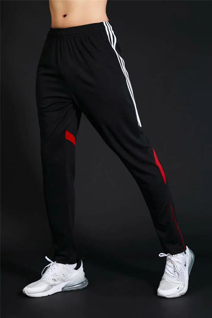 Running Pants for Men Training Jogging Sports Pants With Zipper Pockets Trousers Football Fitness Leggings Sweatpants