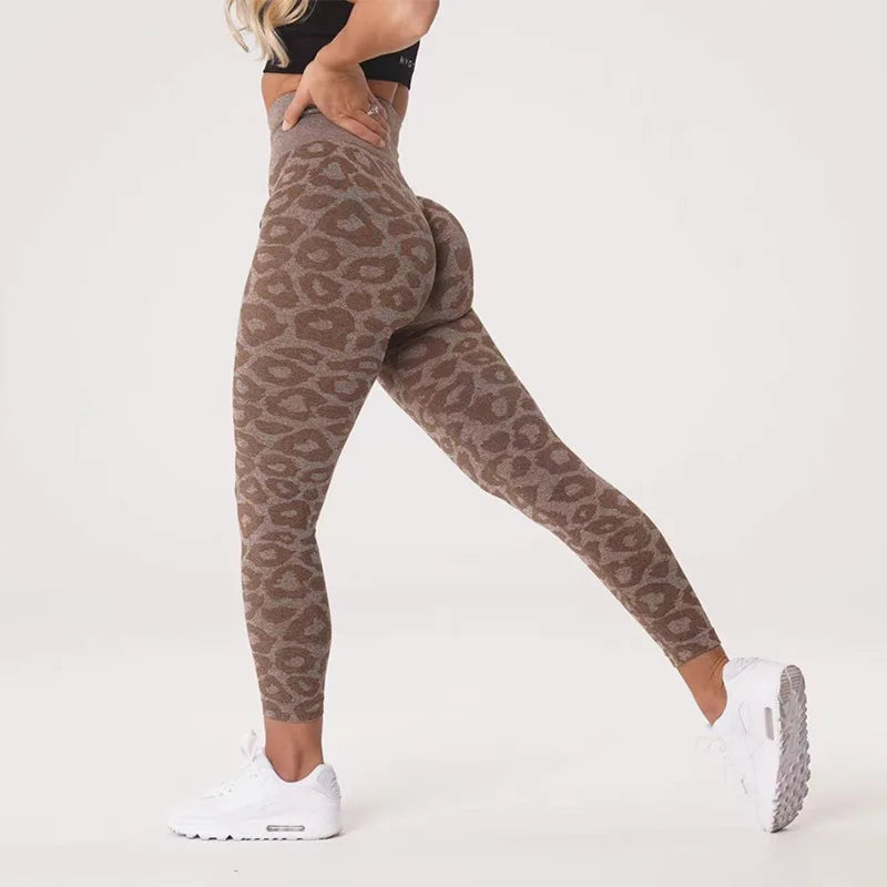 Seamless Workout Gym Leggings Women Camouflage Yoga Pant High Waist Scrunch Butt Fitness Tights 10 Colors XS Sportswear