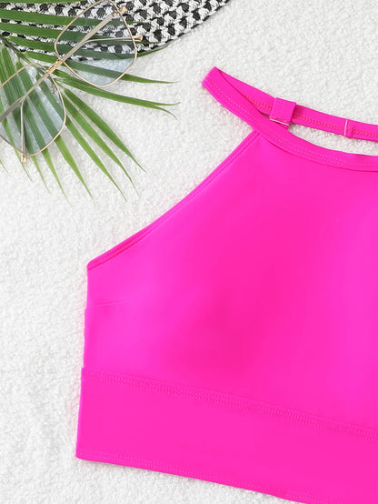 High Waist Swimsuit Bikini Women Printed Swimwear Female Bathers Swimming Bathing Swim Suit Summer Beachwear