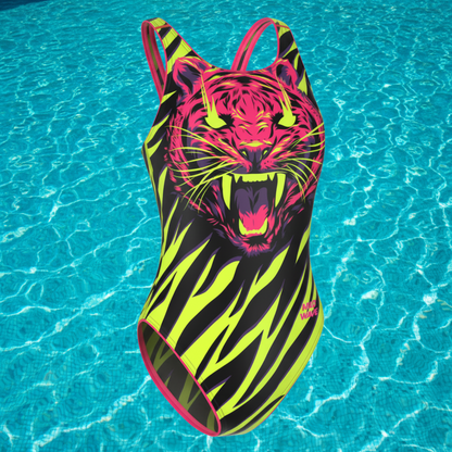Women Swimsuit Skinsuit Diving Surfing Race Triathlon Training Body Physical Training Fitness Race Beach Pool Bathers Squad