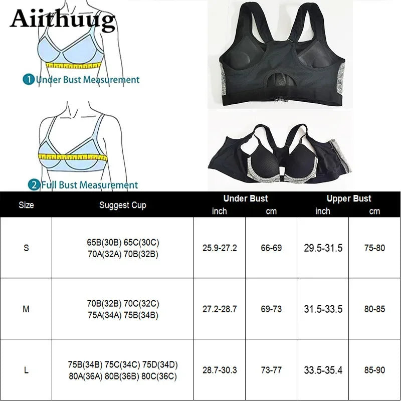 Sports Bras High Impact Sportswear Push Up Bralette Top Fitness Running Yoga Bra Sports Bras for Gym Women Sport Bra