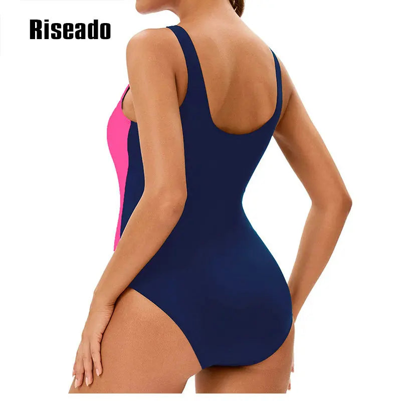 Swimwear Athletic One Piece Swimsuit U-back for Training, Sports, and Fitness