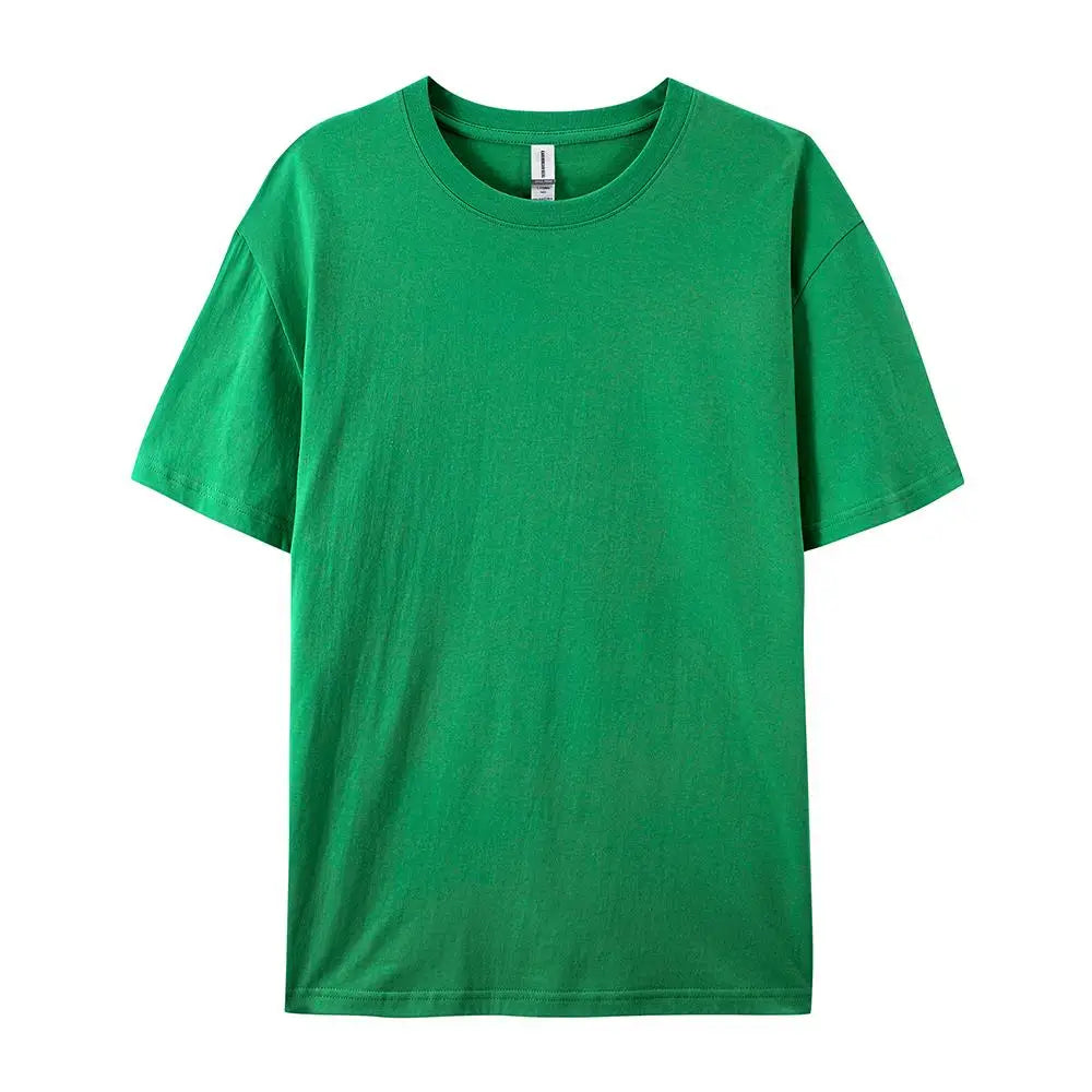 Plus Cotton Solid T-shirts Women Sporty Short Sleeve Tees Fashion Casual White Black Clothing Loose O-Neck Female Summer Tops