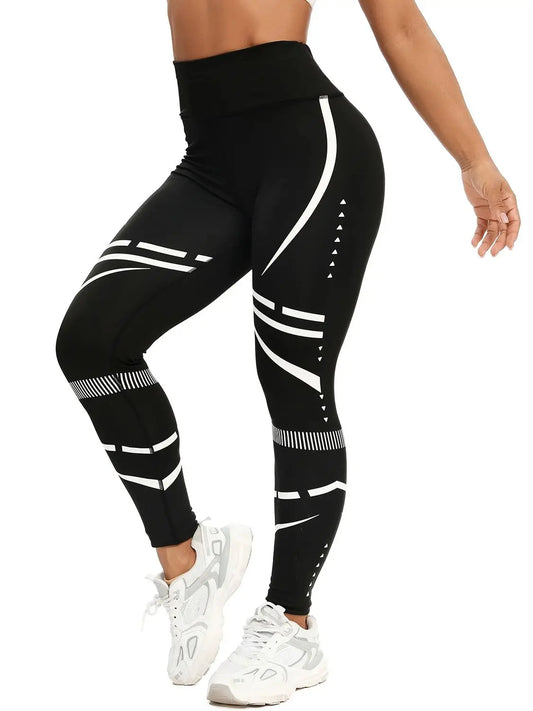 3D Printed Leggings Fitness Women's Pants Push Up Running Tights Workout Leggins Slim Yoga Pant Gym Clothing High Waist Trousers