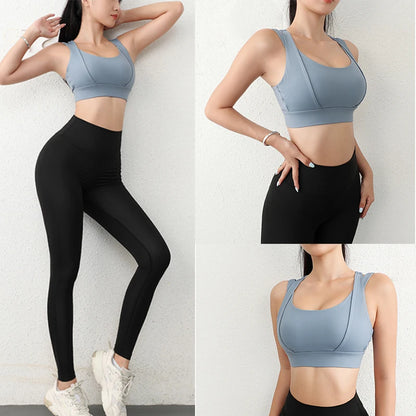 Sports Bras for Yoga Gym Workout Crop Top Fitness Tops Bounce Control Jogging Bras Push Up Running Top Active Wear