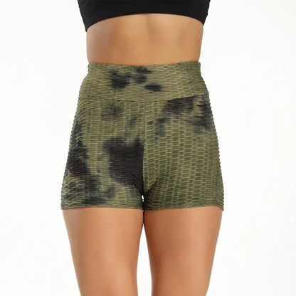 Gym Shorts Tie Dye Women Fitness Clothing Sporty Shorts Woman Leggings Workout Clothes Female Yoga Sports Shorts Sportswear